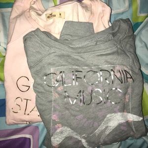 Hollister sweatshirt bundle
